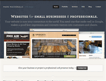 Tablet Screenshot of markmac.ca